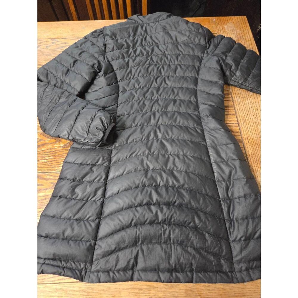 Patagonia Black Fiona Parka Coat Sz Medium - Picture 2 of 4